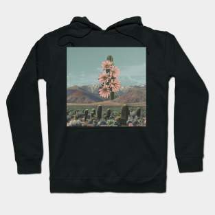 Cold Mountain Flower - Surreal/Collage Art Hoodie